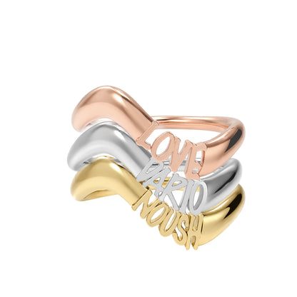 Name Wave ring
