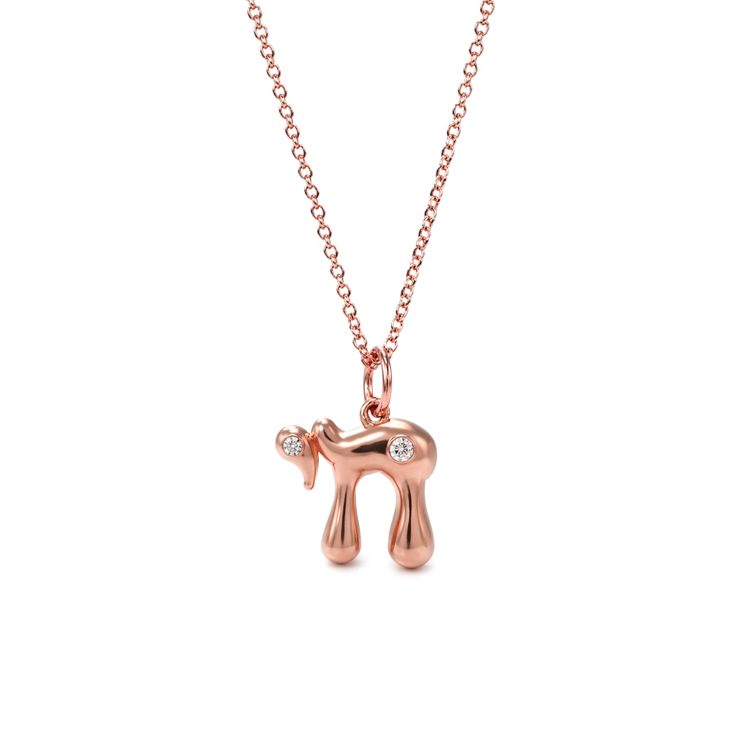 Chai Diamond Pendant Necklace