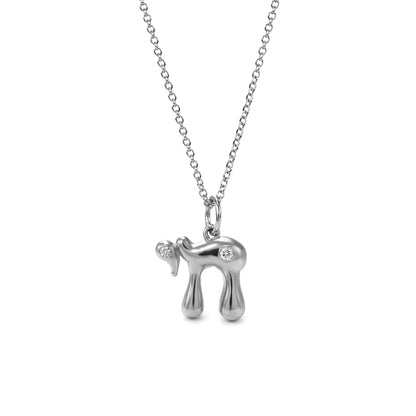 Chai Diamond Pendant Necklace
