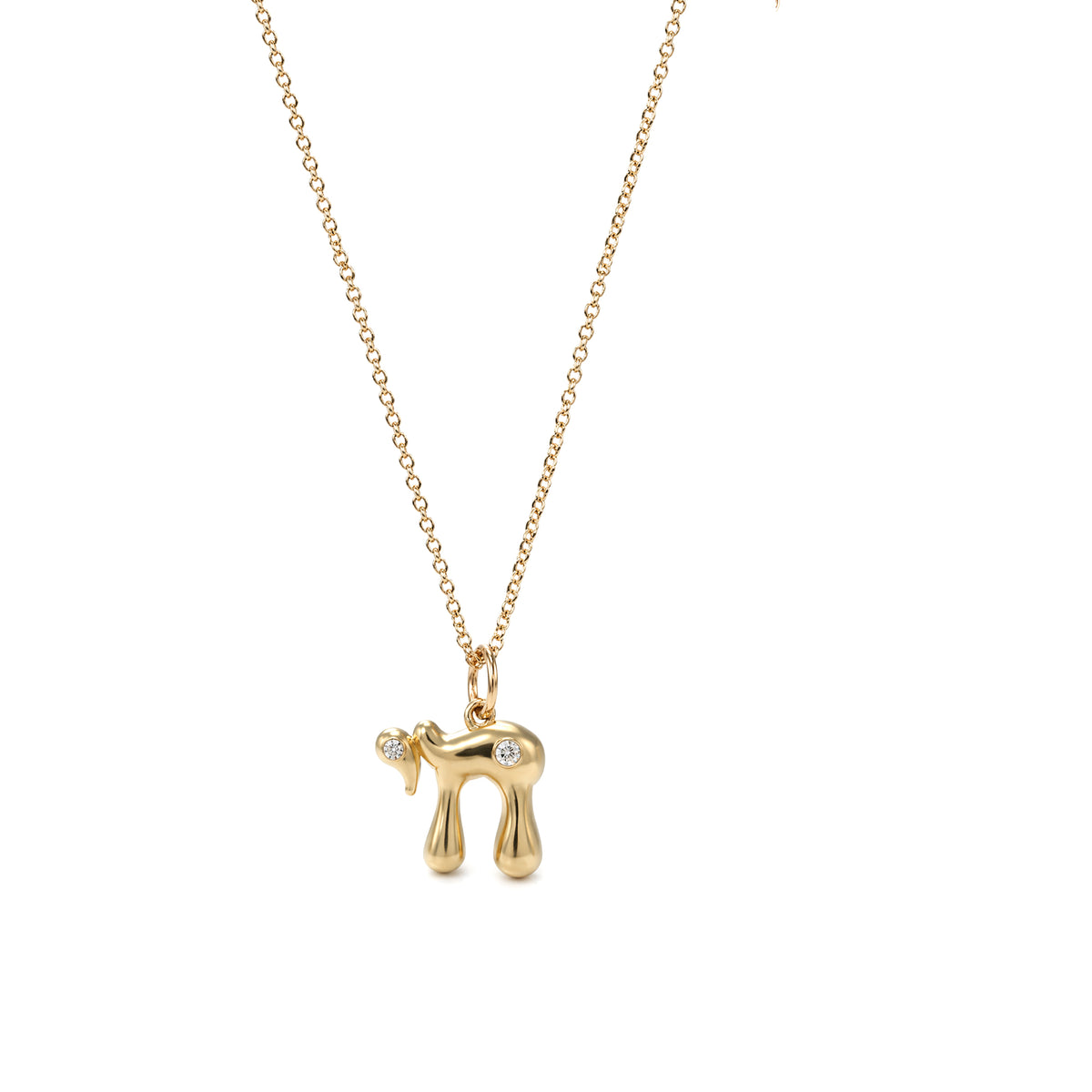 Chai Diamond Pendant Necklace