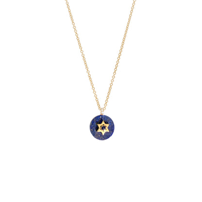 SAMPLE SALE- Co-exist - Star of David Necklace on Gemstone