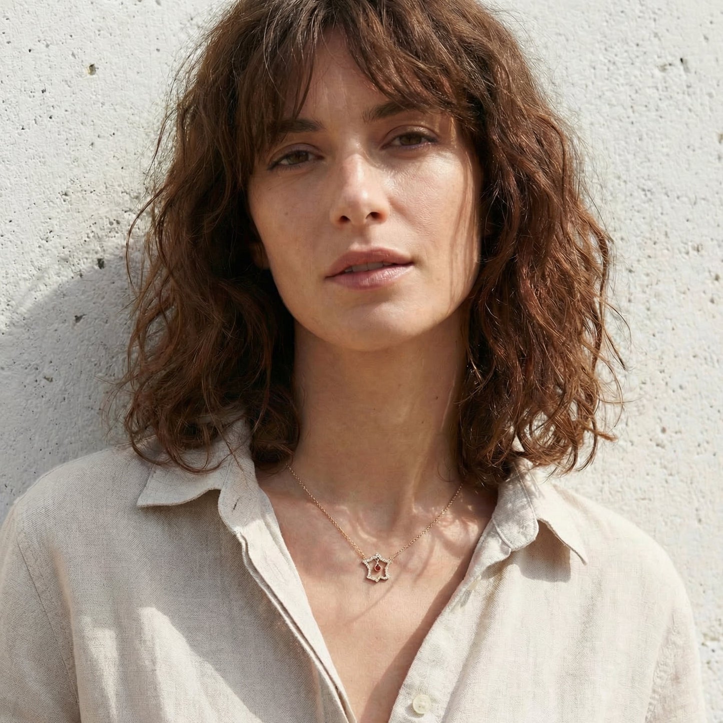 France Map Necklace