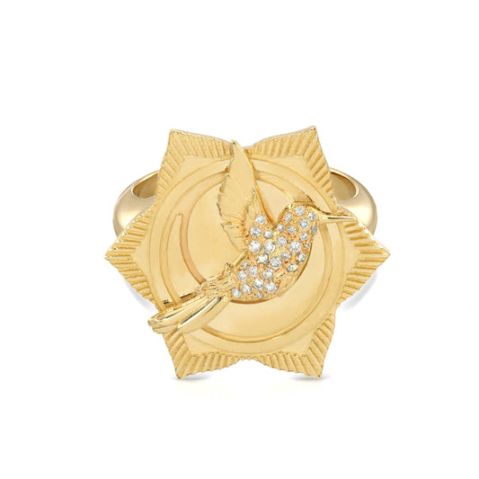 Bird of Freedom Signet Ring