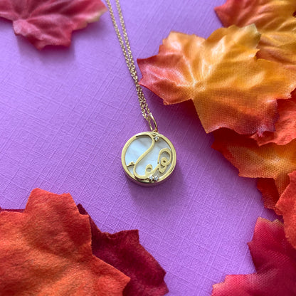 Farsi-Arabic Script Name Necklace On Stones