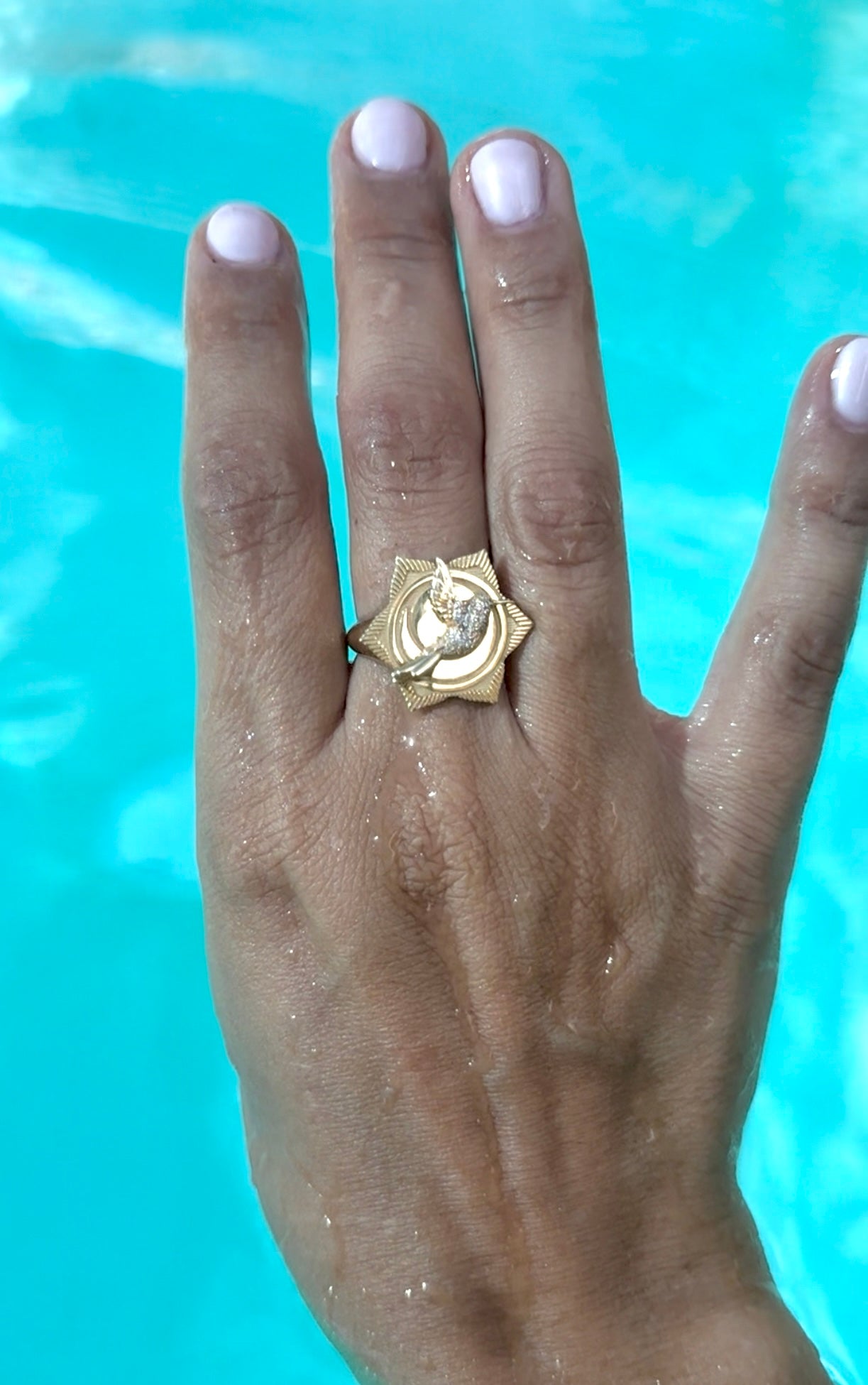 Bird of Freedom Signet Ring
