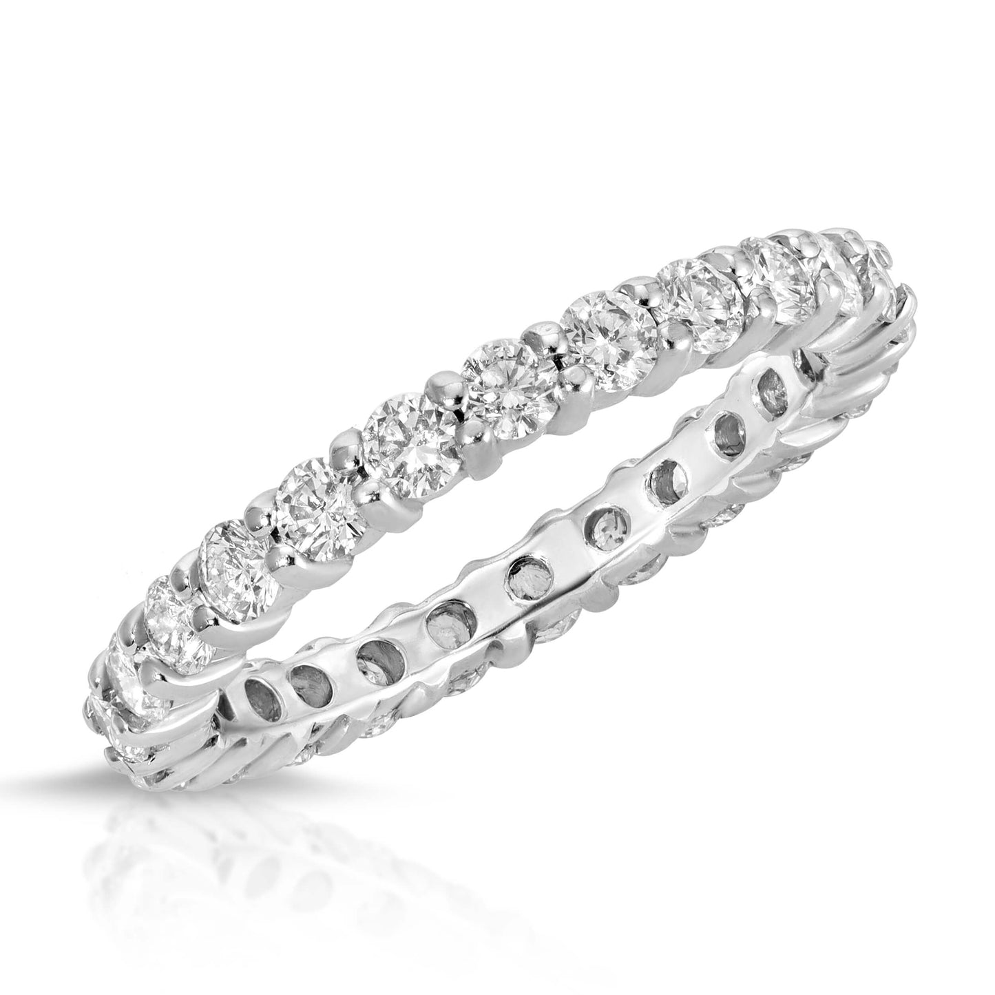 Brilliant diamond eternity band