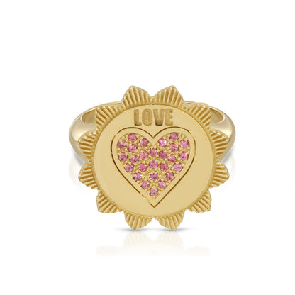 Ready to Ship - My Heart Signet Ring