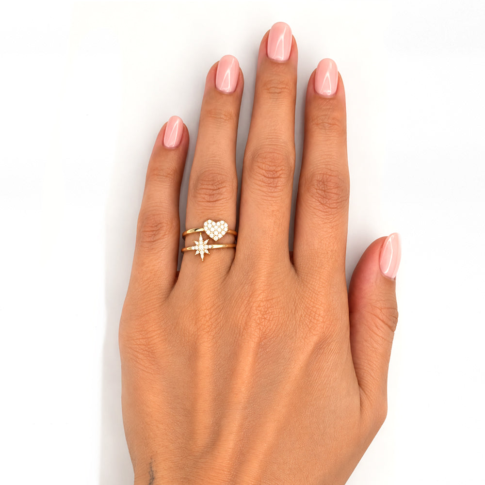 Ready to Ship - My North star ring