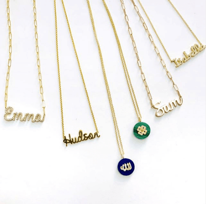 Tiny Treasure Name Necklace