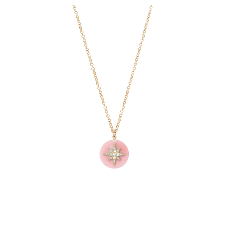 Co-exist - North Star Necklace on Gemstone