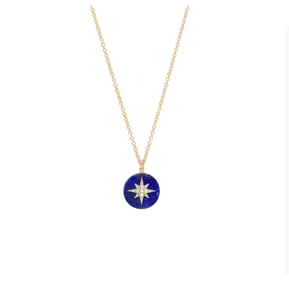 Co-exist - North Star Necklace on Gemstone