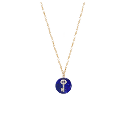 Co-exist - Secret Key Necklace on Gemstone