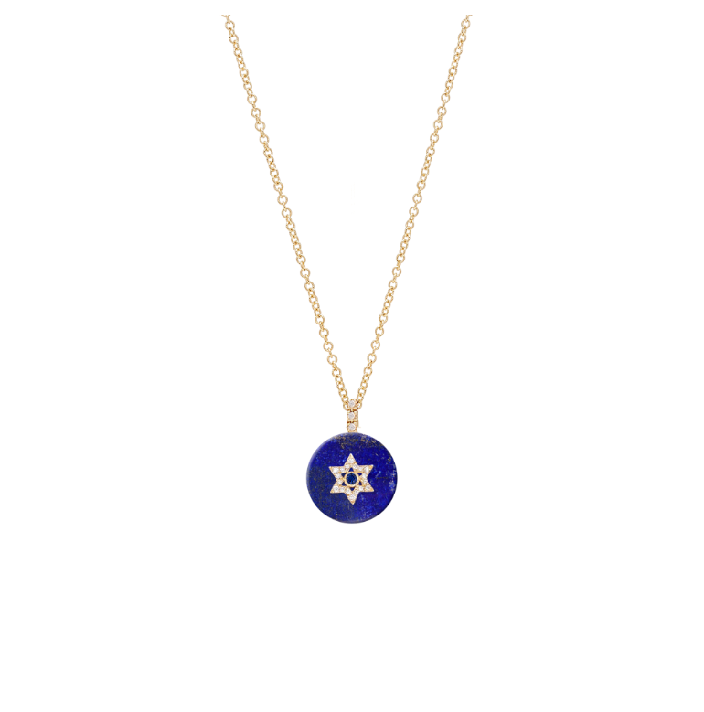 Co-exist - Star of David Necklace on Gemstone