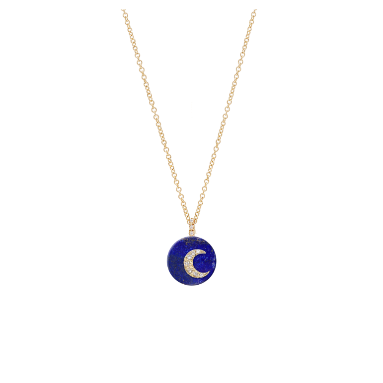 Co-exist -Moon Necklace on Stone