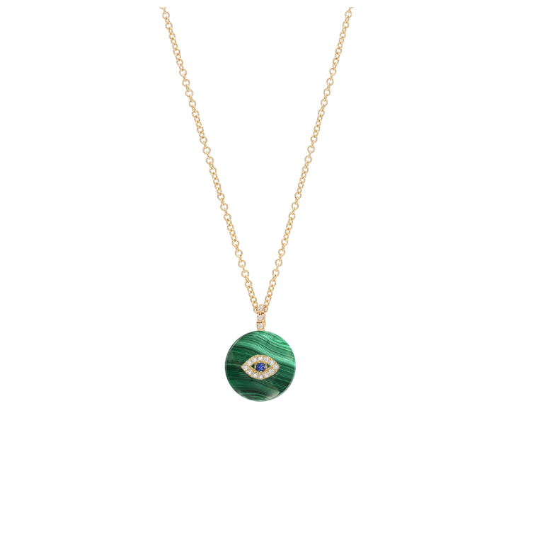 Co-exist - Evil Eye Necklace on Gemstone