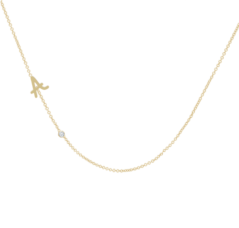 Tiny Treasure Multi Initial necklace