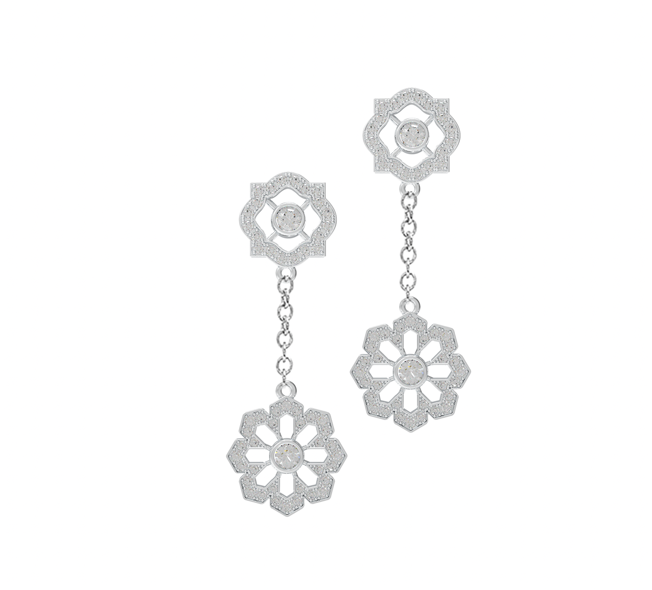 Bespoke Drop earrings for Andrea