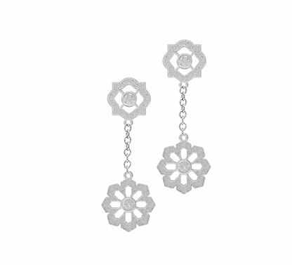 Bespoke Drop earrings for Andrea