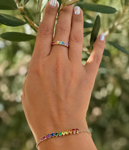 Personalized Customizable Hide and Seek Eternity Band