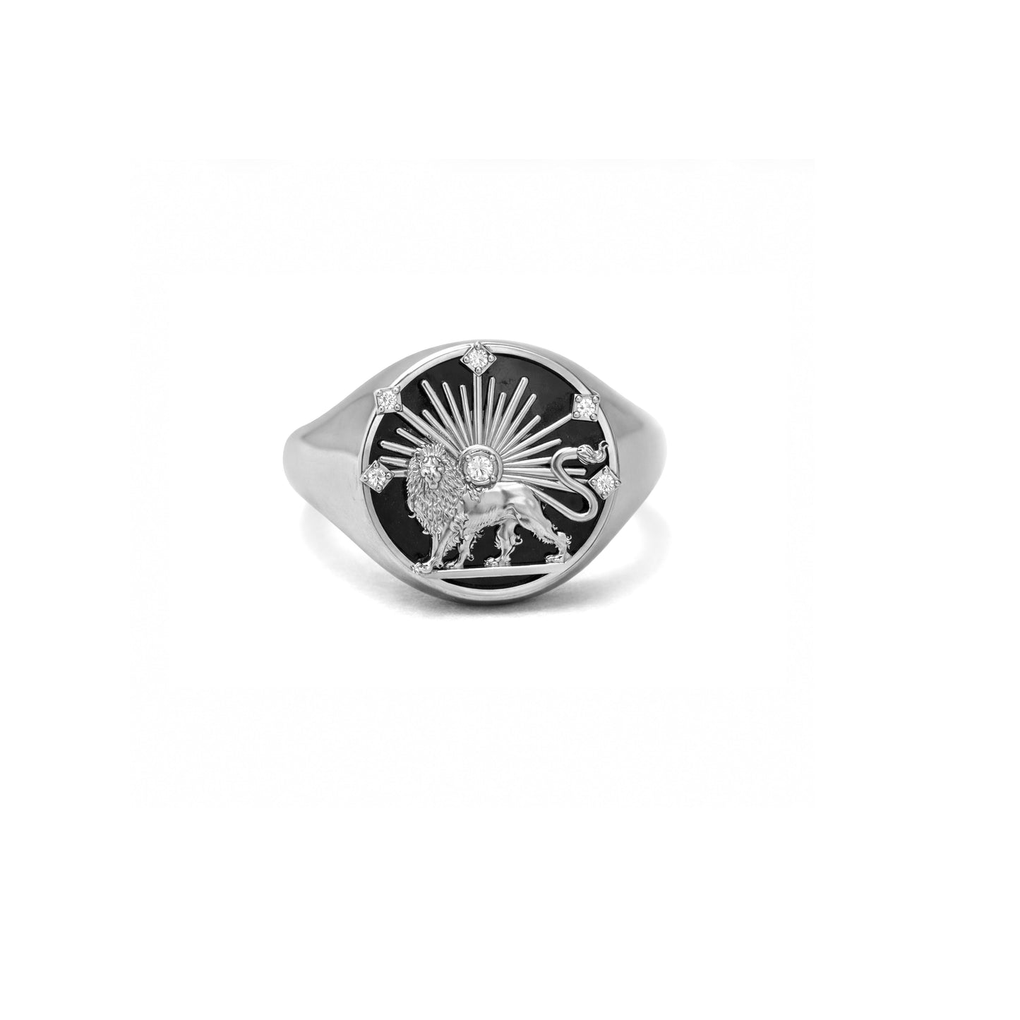 Unisex Shir-O-Khorshid signet ring