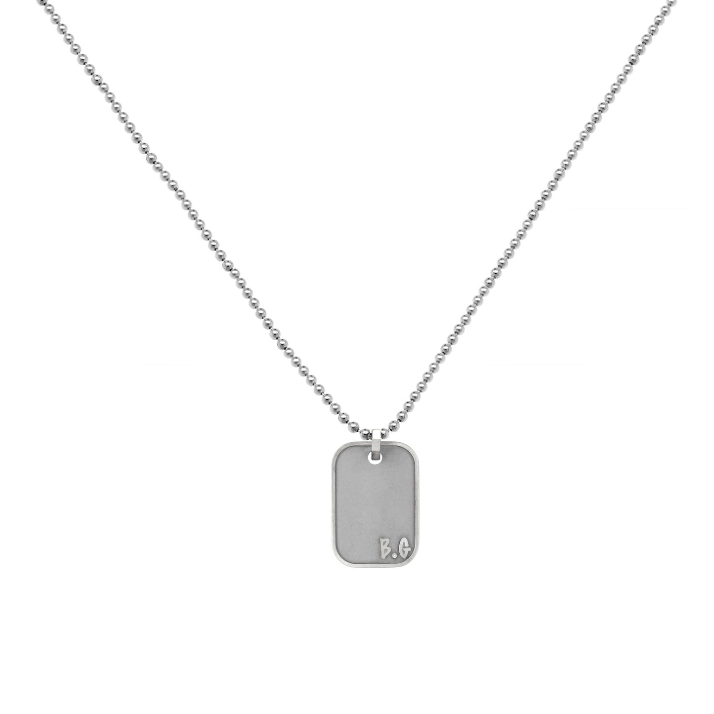 Mens Small Tagonal Necklace