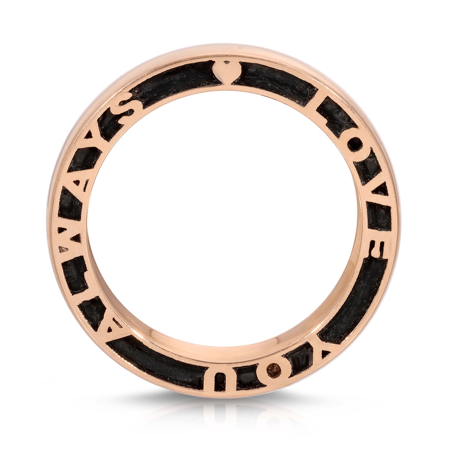 Personalized Hide and Seek Gold Thin Band