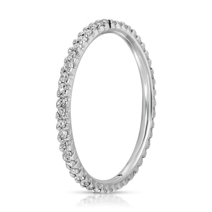 Brilliant diamond eternity band