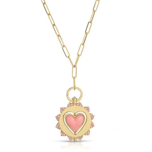 SAMPLE SALE large Love medallion
