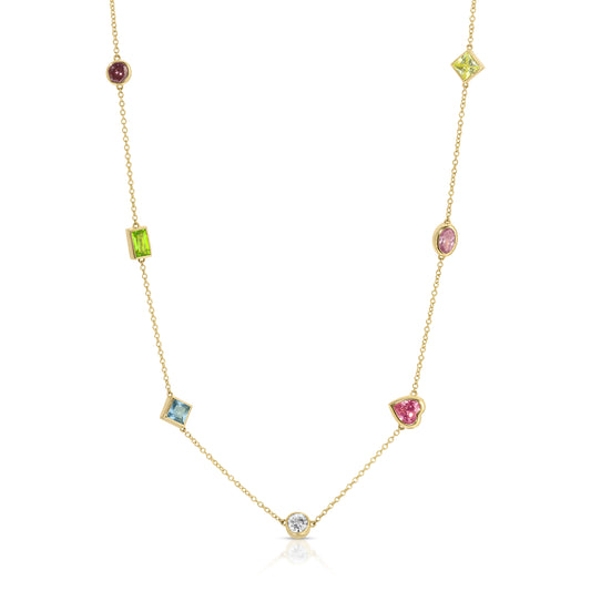 Peekaboo mix necklace 2