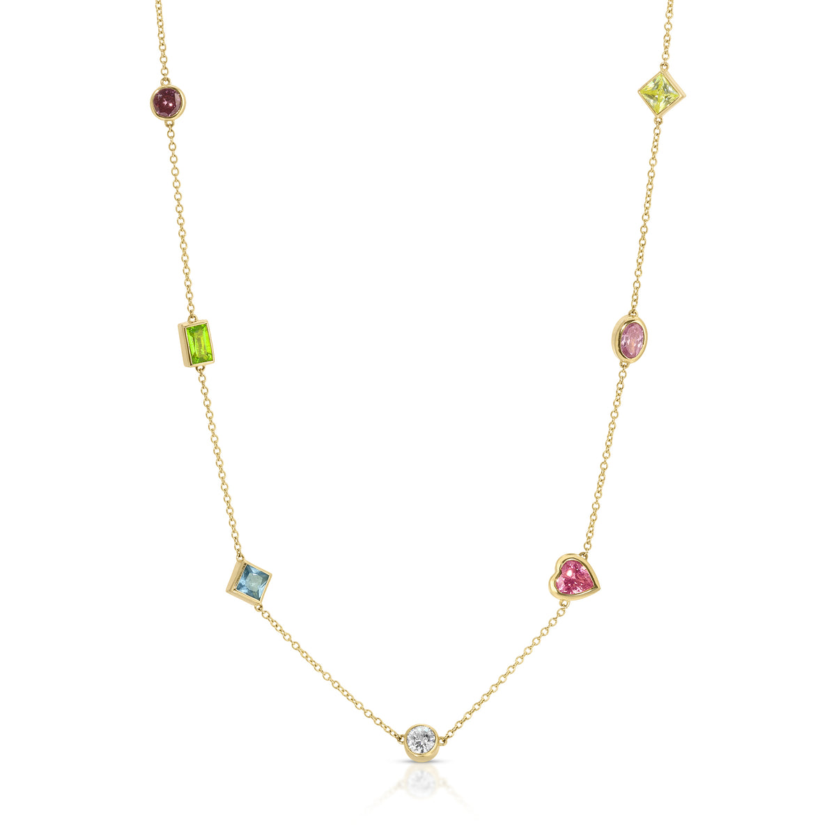 Peekaboo mix necklace (Copy)