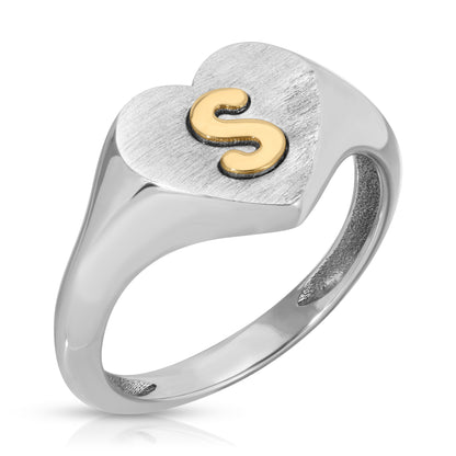 Heart Signet ring