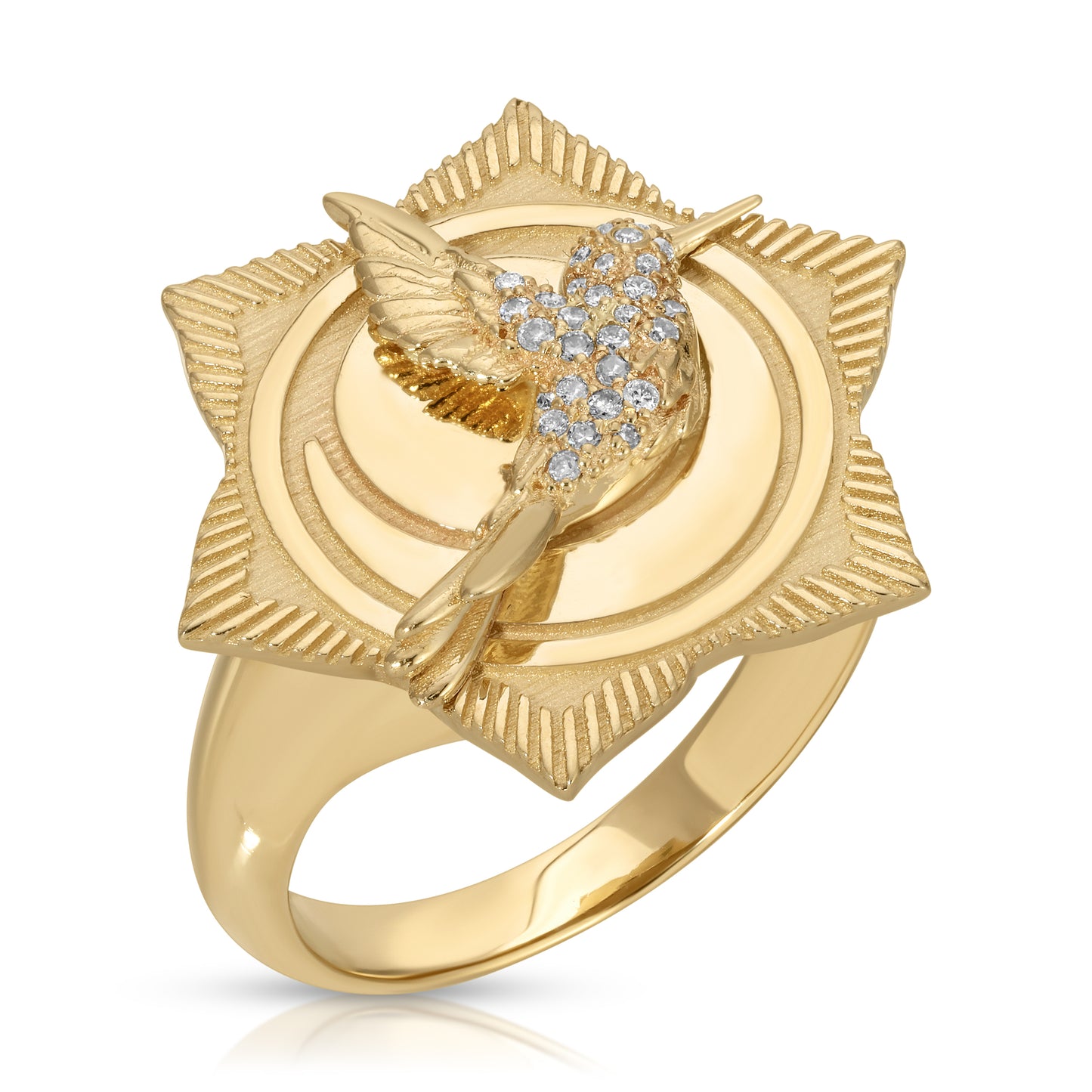 Bird of Freedom Signet Ring