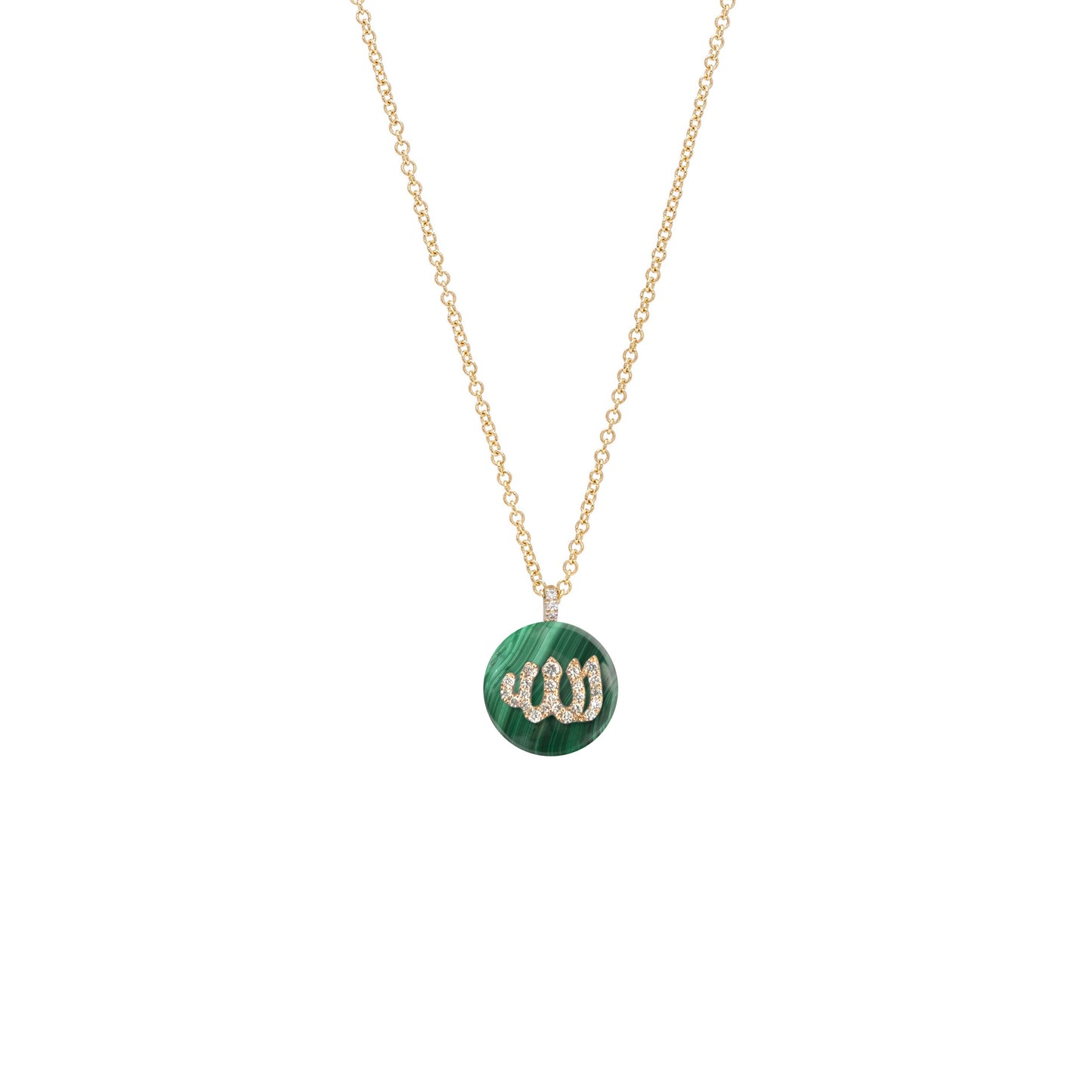 Co-exist - Allah on Gemstone necklace