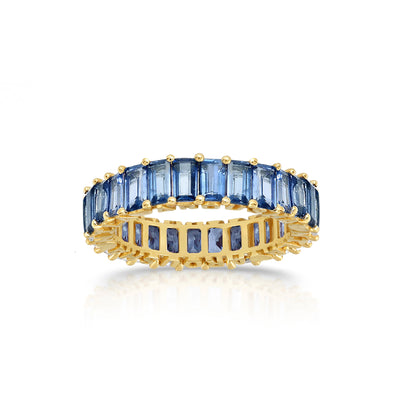 Personalized Customizable Hide and Seek Baguette Eternity Band