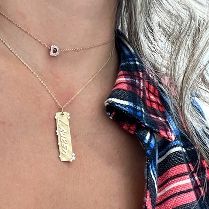 Bar Name necklace