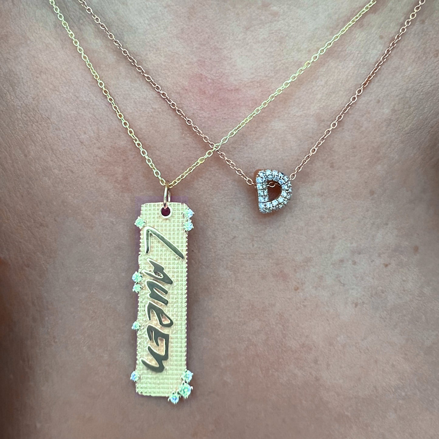 Bar Name necklace