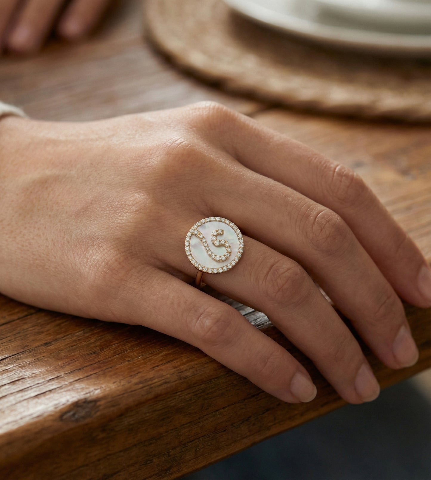 SAMPLE SALE- Co-exist - Arabic/Persian initial Y on MOP