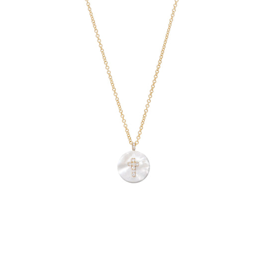 Co-exist - Cross on Gemstone