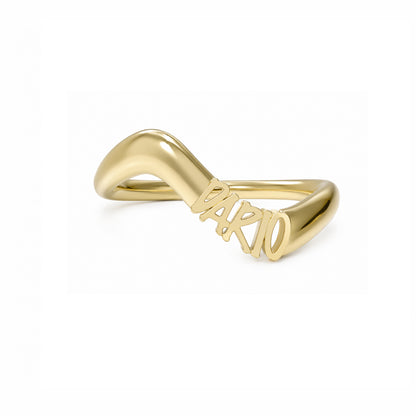 Name Wave ring