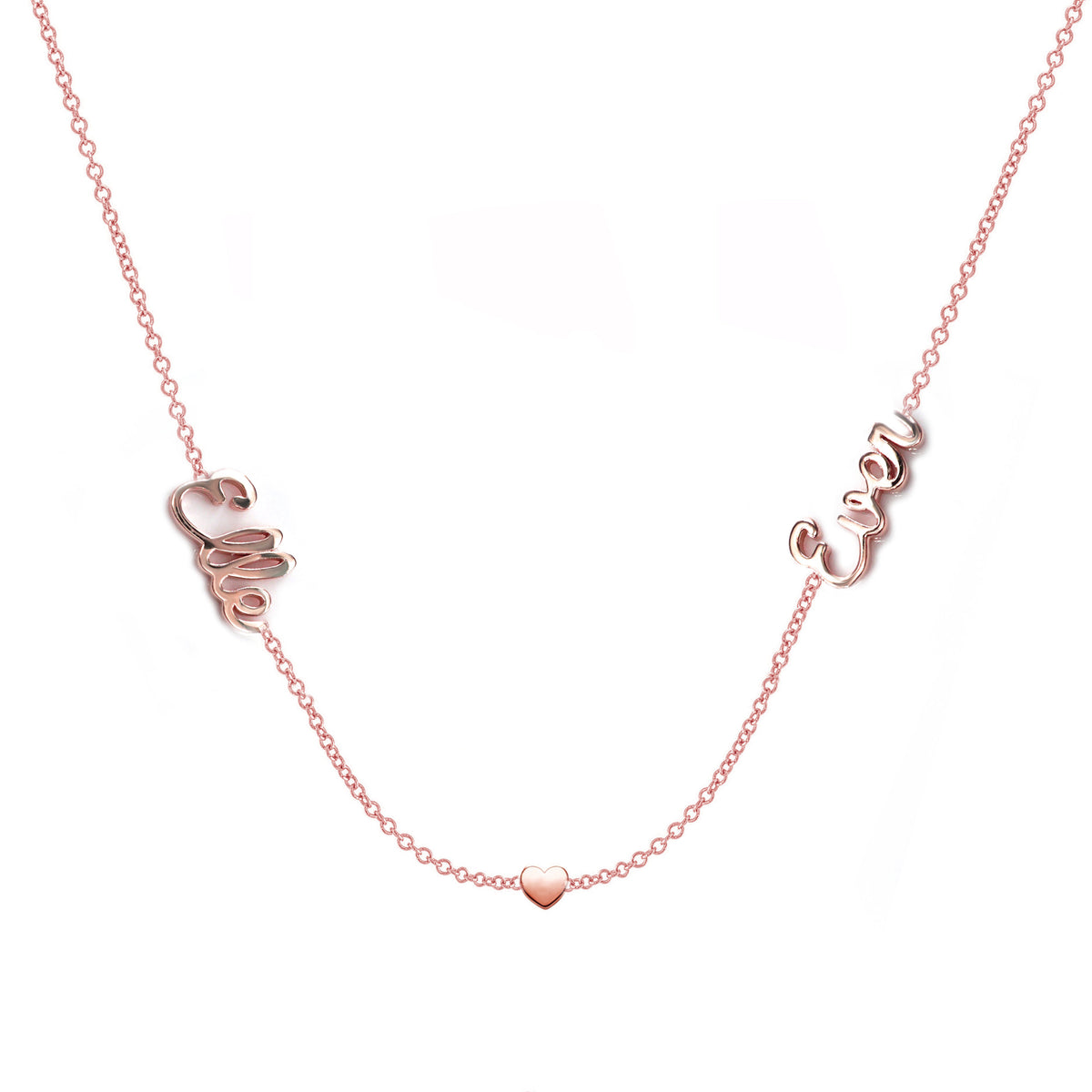 Multi name Name Necklace. Noush Exclusive
