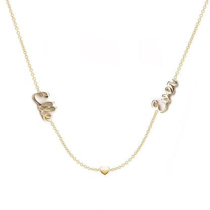 Multi name Name Necklace. Noush Exclusive