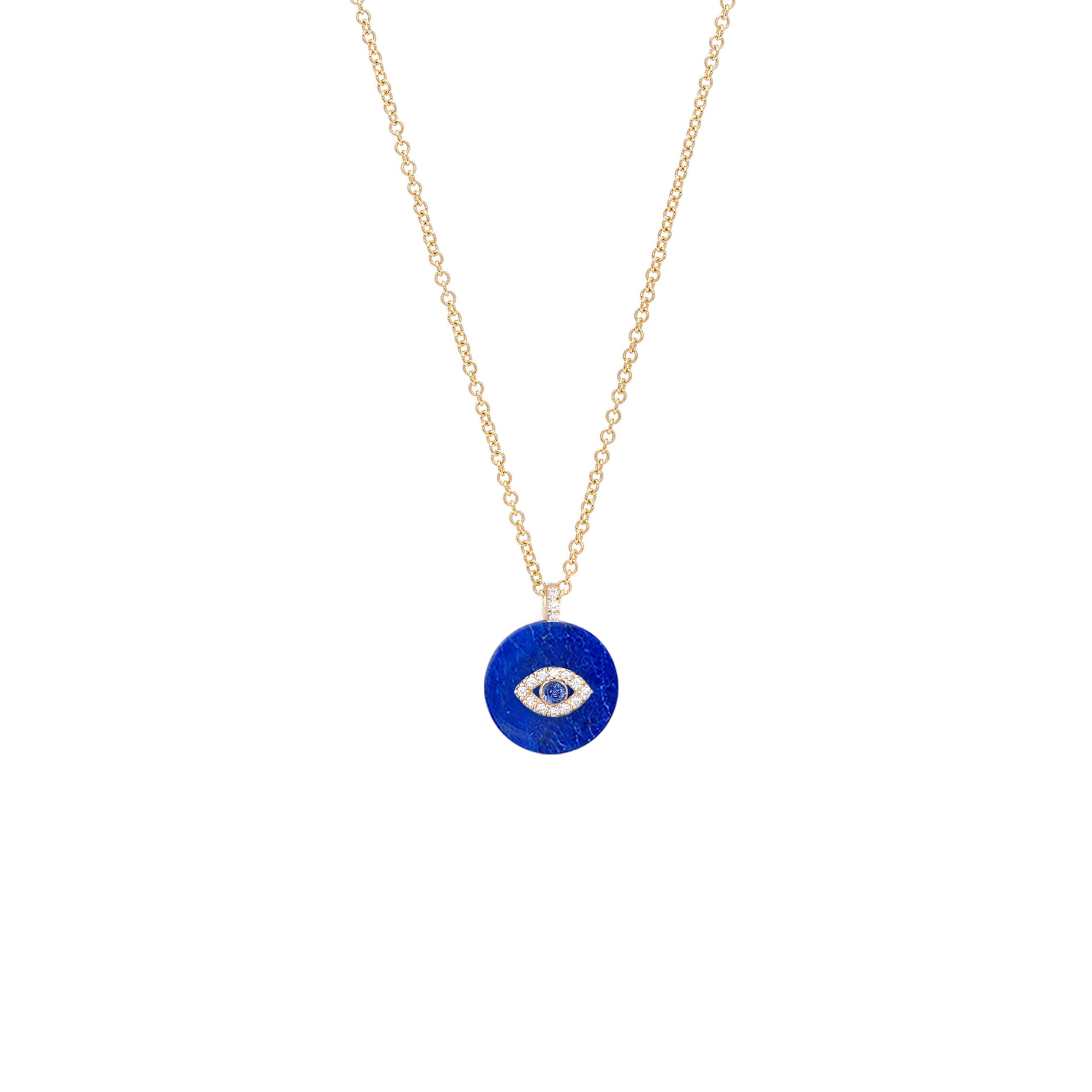 Co-exist - Evil Eye Necklace on Gemstone