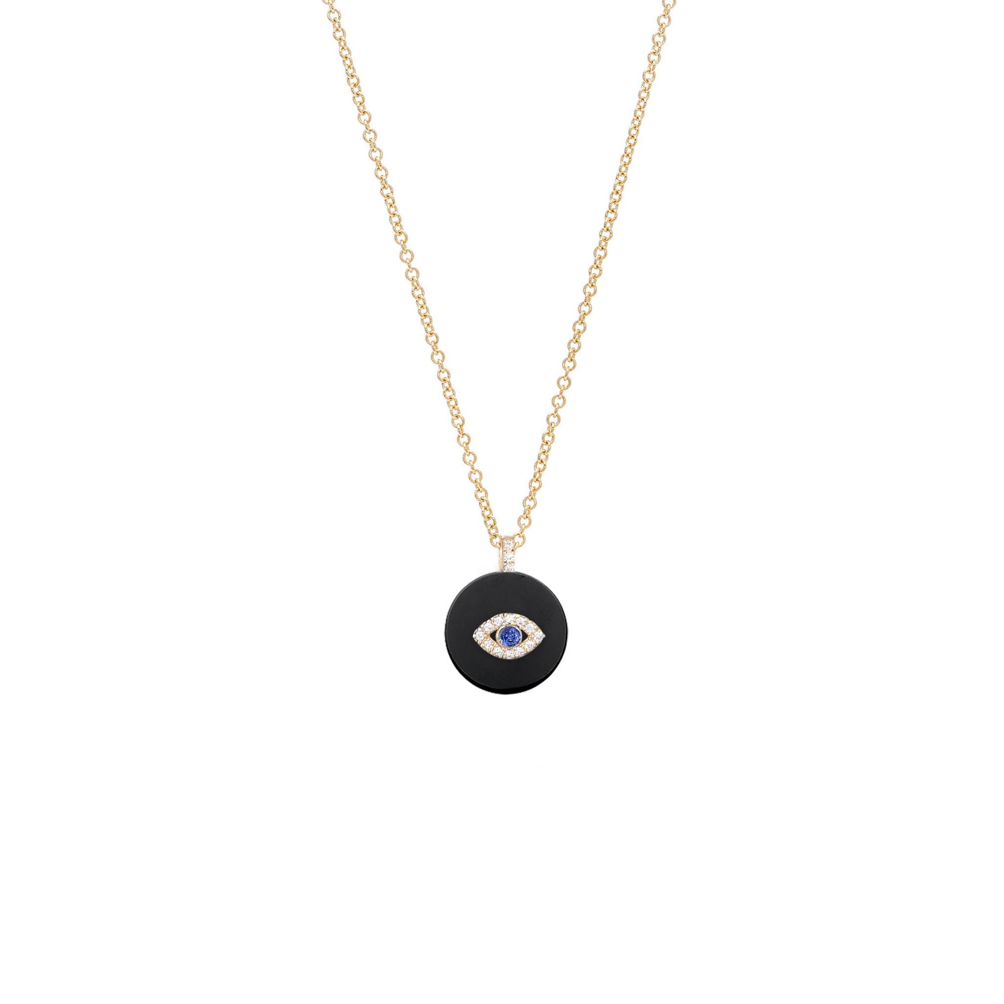 Co-exist - Evil Eye Necklace on Gemstone