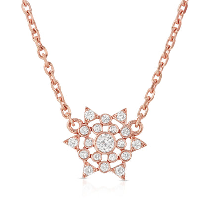 Flocon De Neige diamond necklace