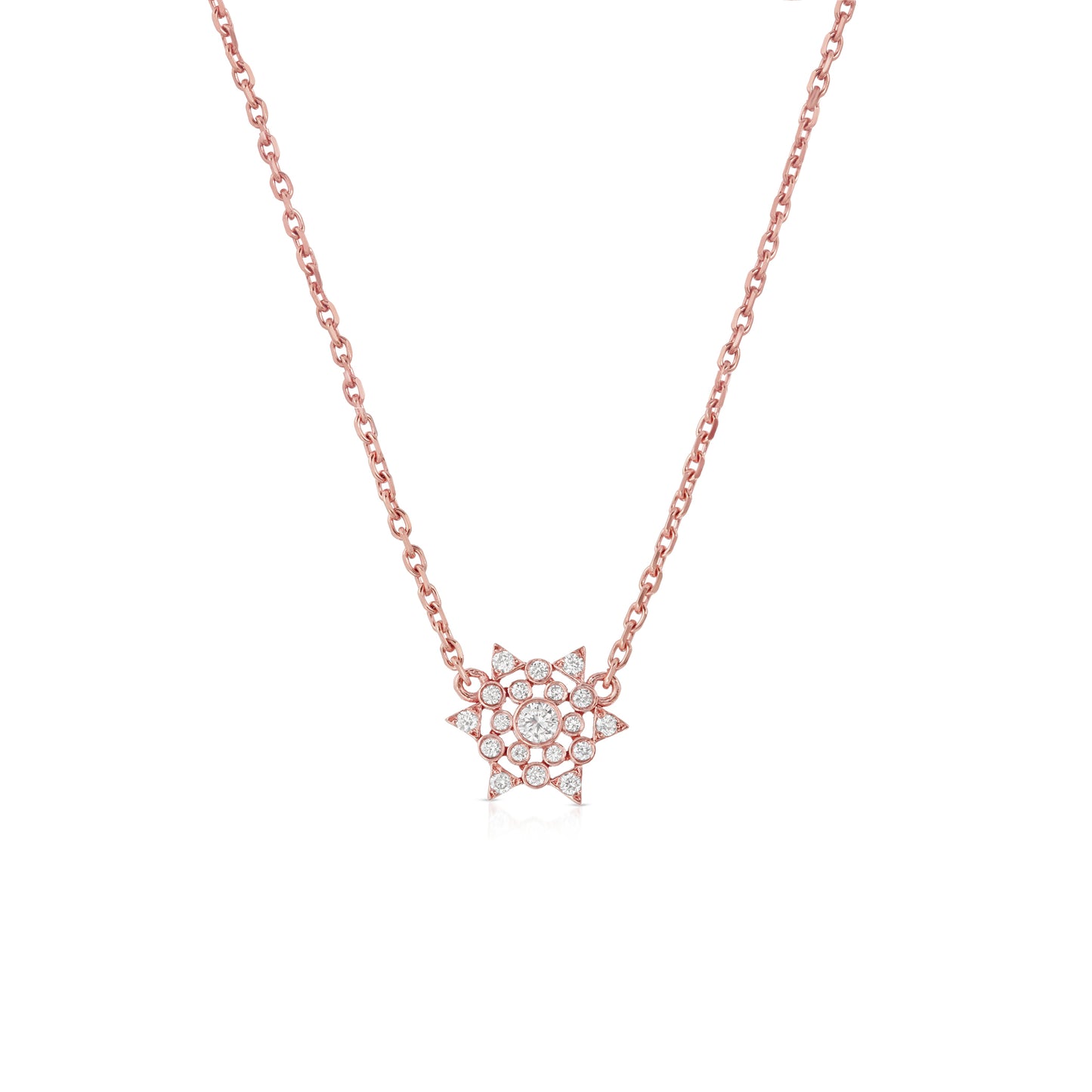 Flocon De Neige diamond necklace