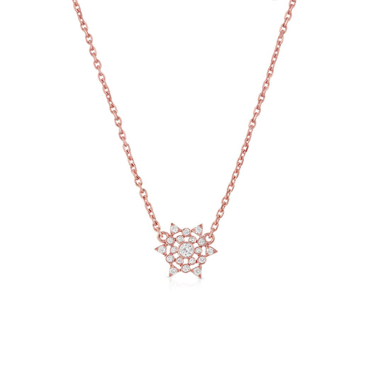 Flocon De Neige diamond necklace