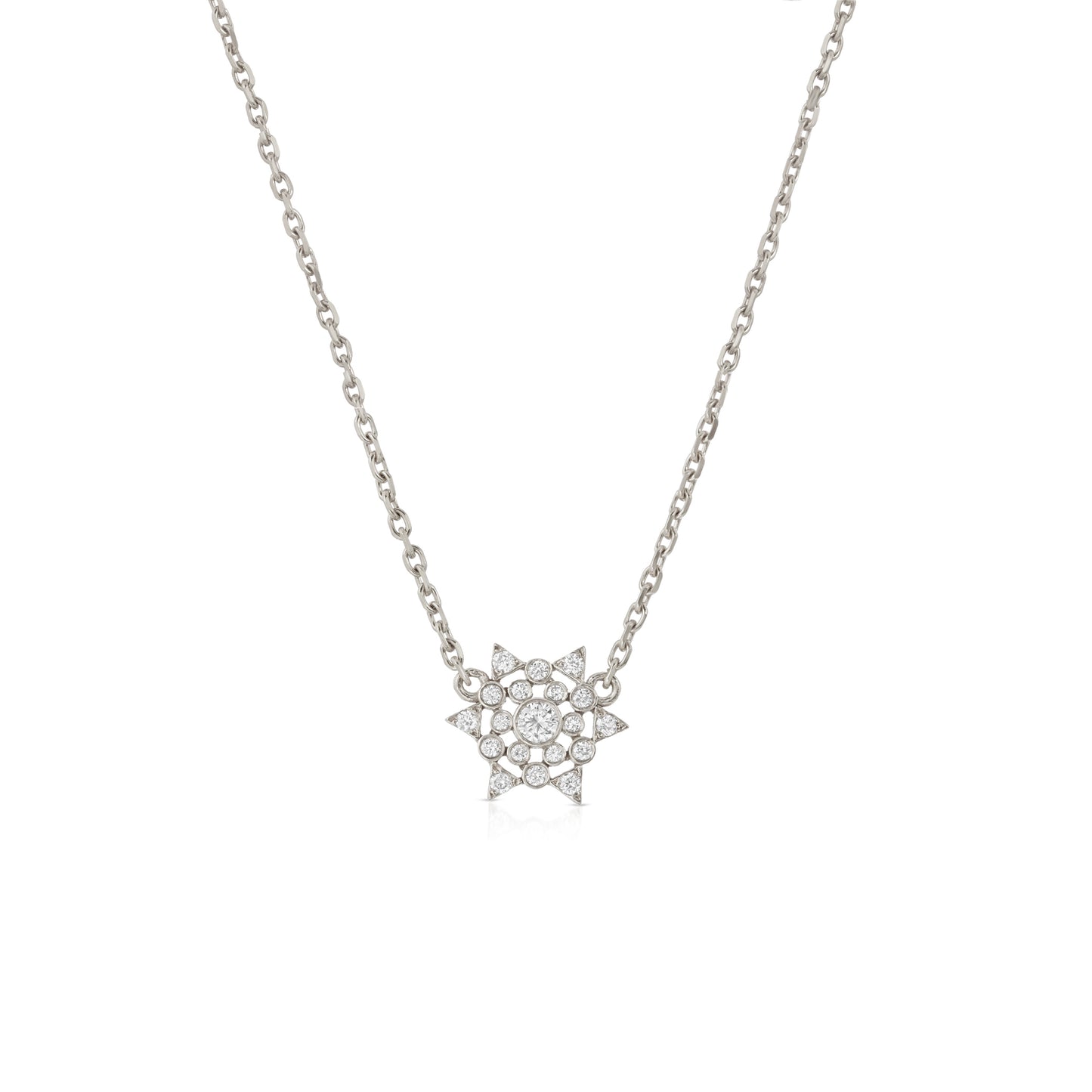 Flocon De Neige diamond necklace