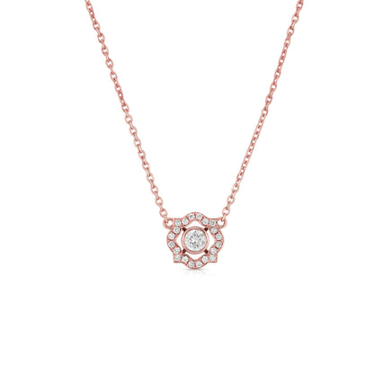 Fleur De Neige diamond necklace