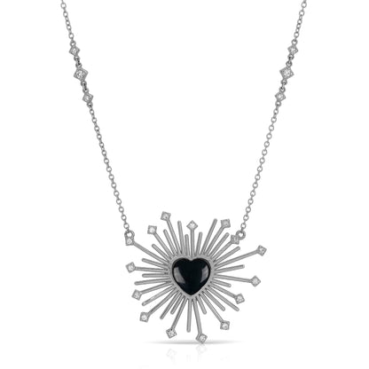 Glow necklace- Heart