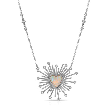 Glow necklace- Heart